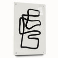 Mid Century Modern Art | Abstract Geometric Minimalist Line Art Decor