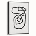 Mid Century Modern Art | Retro Minimalist Geometric Line Art Decor
