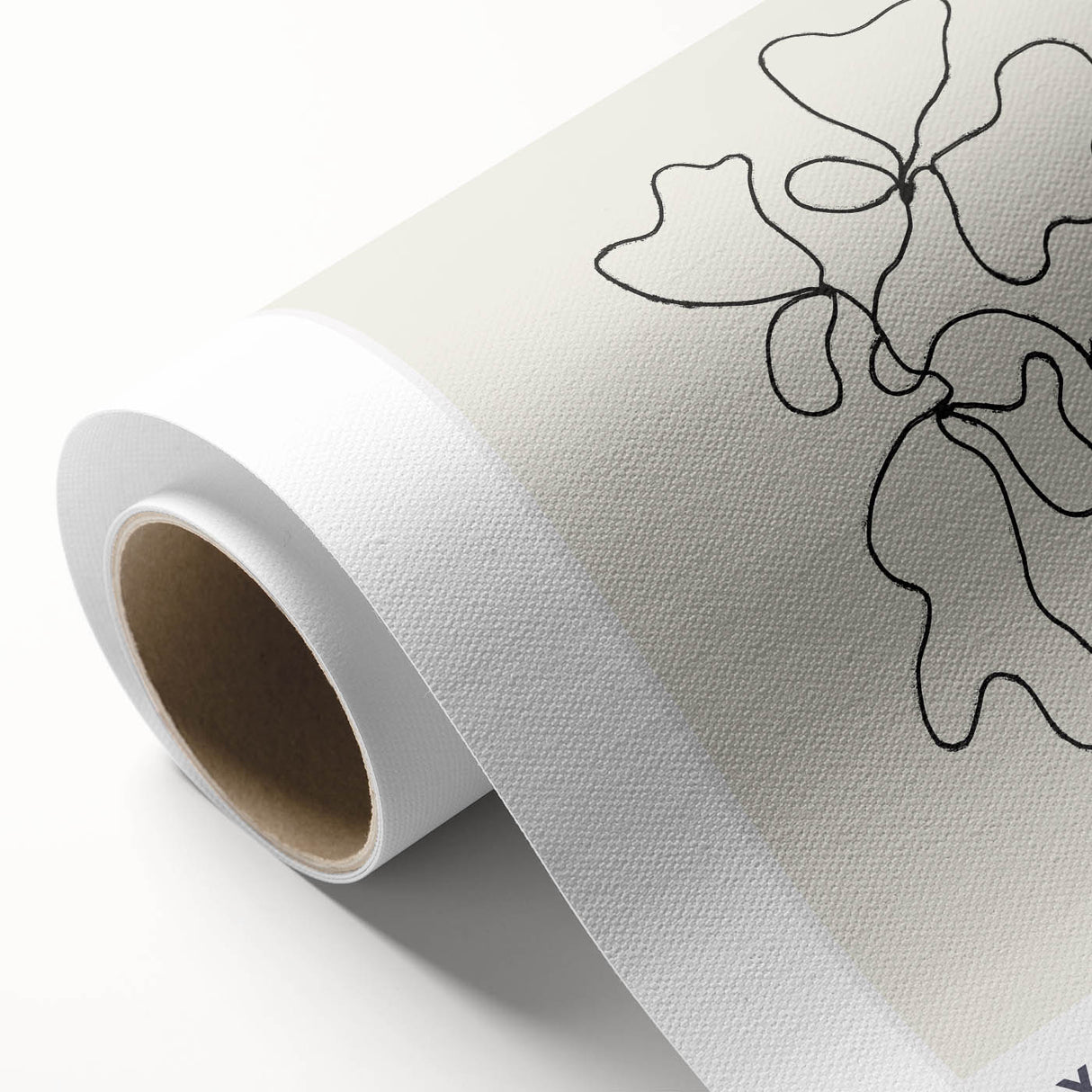 Minimalist Abstract Line Art: "Exposition" Modern Art Print