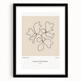 Minimalist Botanical Line Art: "Galerie Botanique No.01" Neutral Modern Print