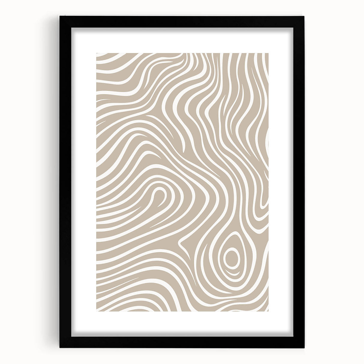 Minimalist Wall Art - Abstract Wave Pattern for Modern and Stylish Decor