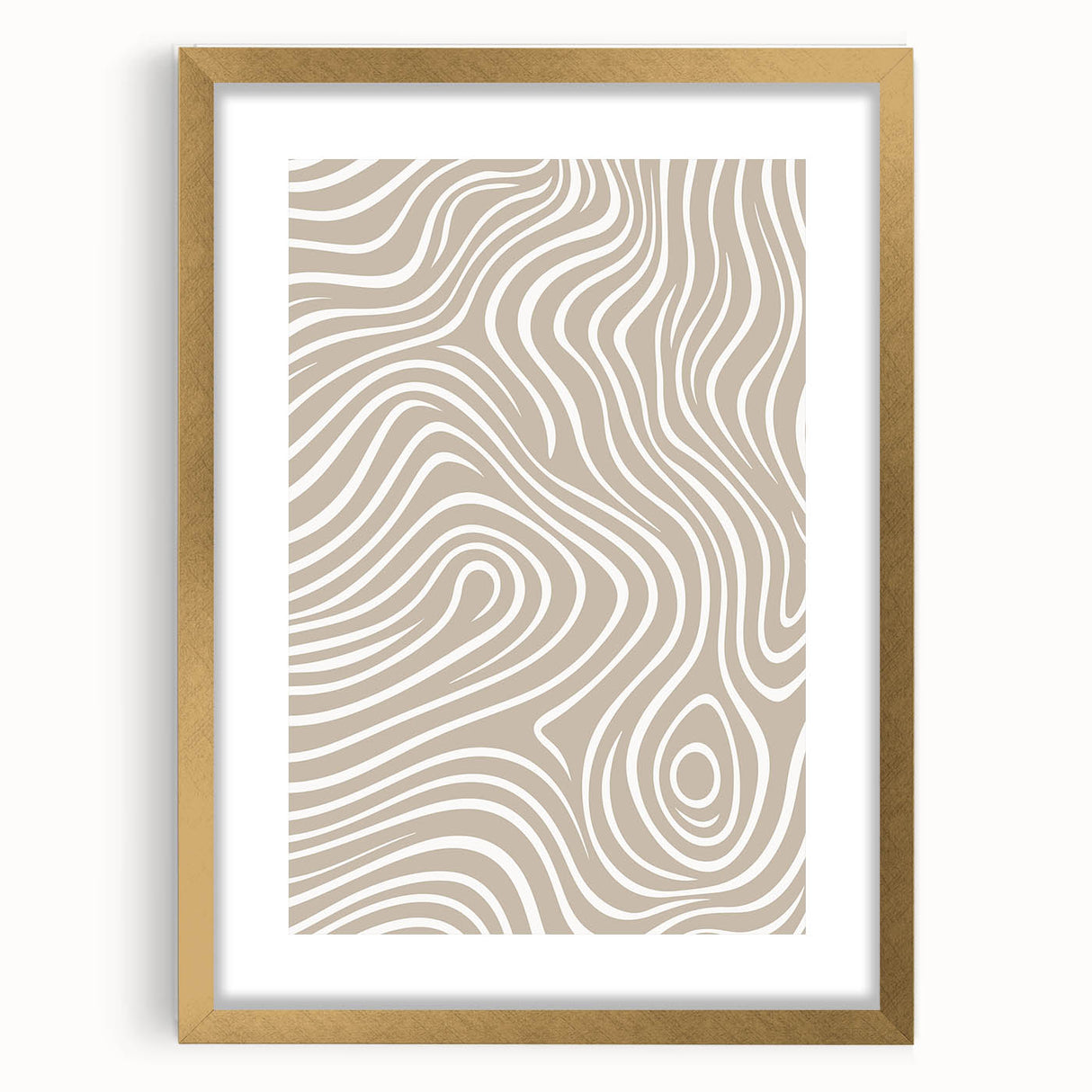 Minimalist Wall Art - Abstract Wave Pattern for Modern and Stylish Decor