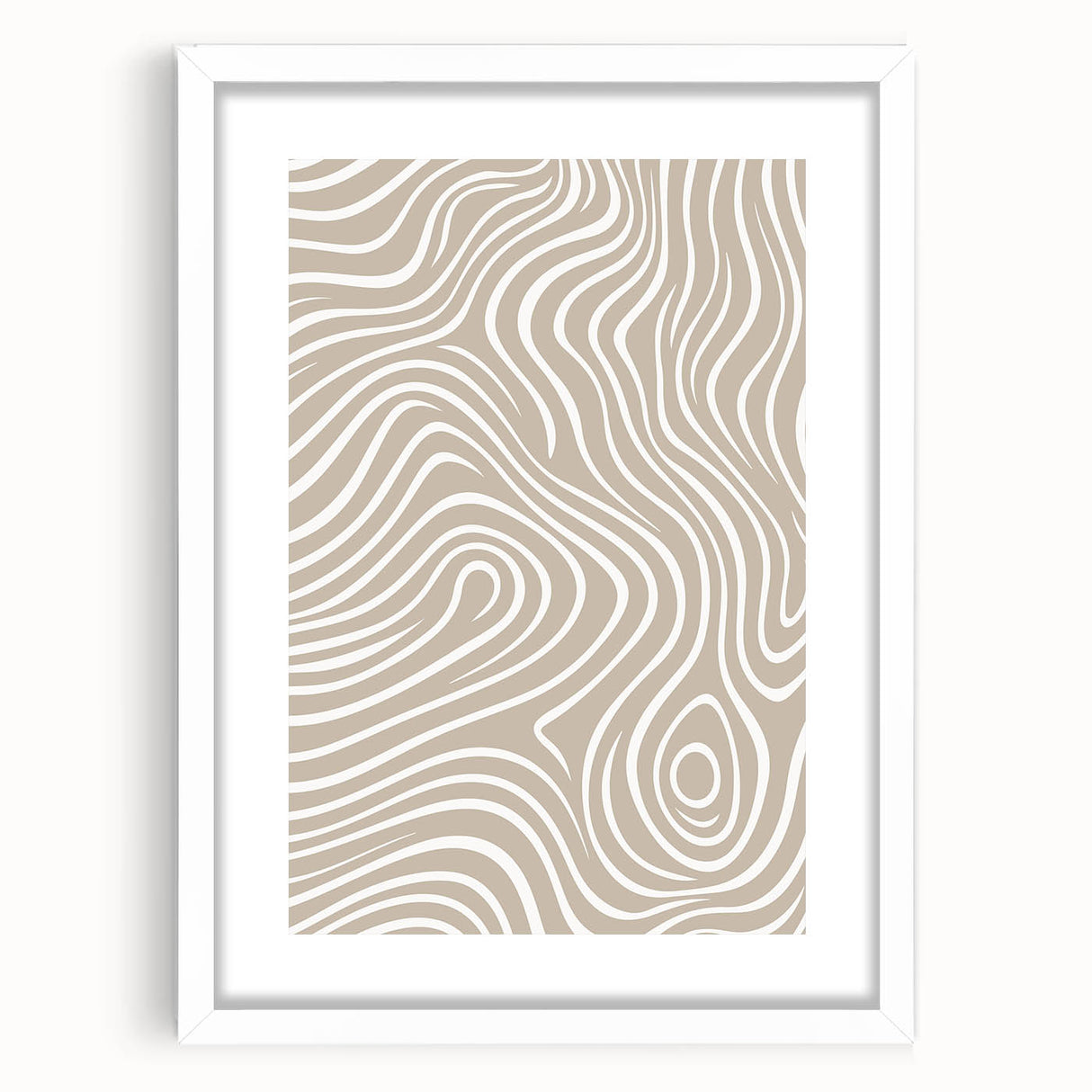 Minimalist Wall Art - Abstract Wave Pattern for Modern and Stylish Decor