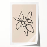Minimalist Line Art – Elegant Modern Botanical Wall Art for Stylish Decor