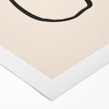 Minimalist Line Art – Abstract Modern Fruit Drawing for Stylish Decor