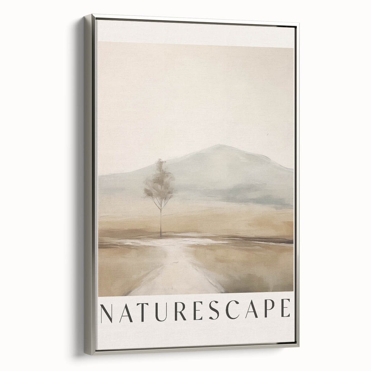 Minimalist Naturescape Art – Serene Landscape Wall Decor for Modern Spaces