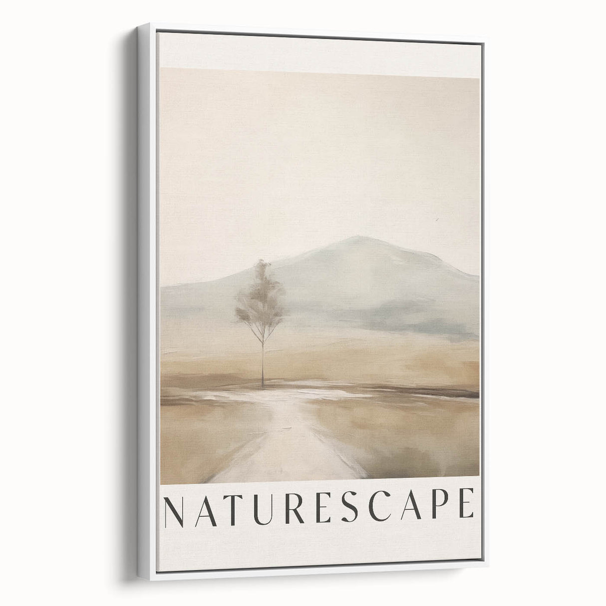 Minimalist Naturescape Art – Serene Landscape Wall Decor for Modern Spaces