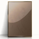 Modern Minimalist Wall Art – Elegant Female Sketch for Simple Decor