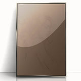 Modern Minimalist Wall Art – Elegant Female Sketch for Simple Decor