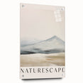 Minimalist Naturescape Wall Art – Clean Line Landscape for Modern Decor
