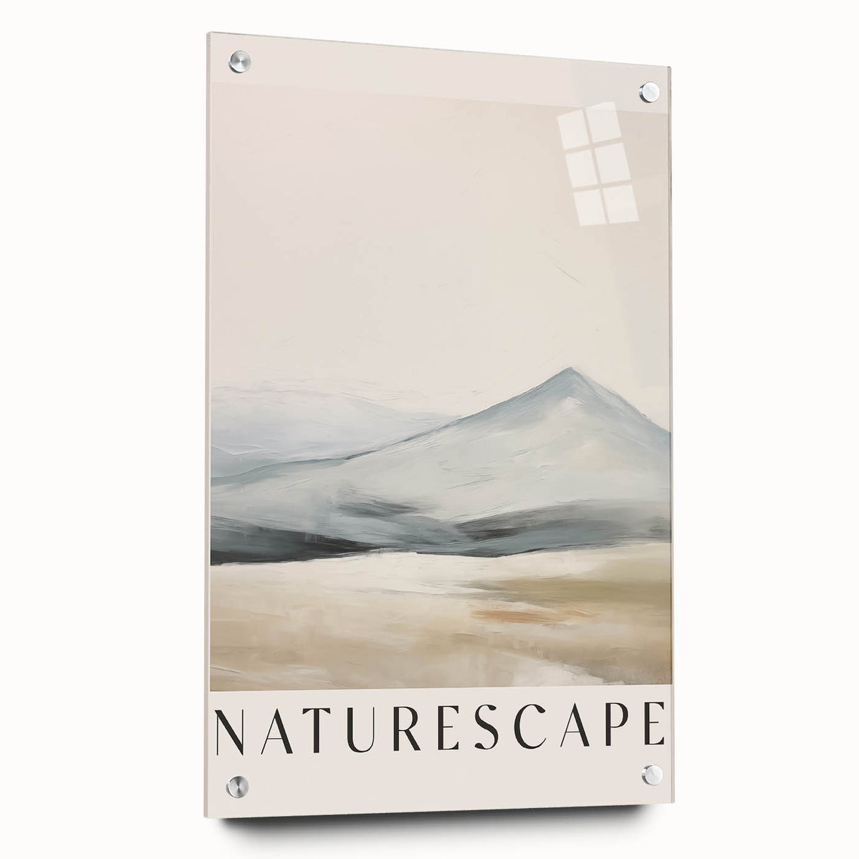 Minimalist Naturescape Wall Art – Clean Line Landscape for Modern Decor