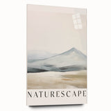 Minimalist Naturescape Wall Art – Clean Line Landscape for Modern Decor