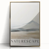 Minimalist Naturescape Wall Art – Clean Line Landscape for Modern Decor