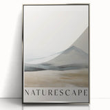 Minimalist Naturescape Wall Art – Clean Line Landscape for Modern Decor