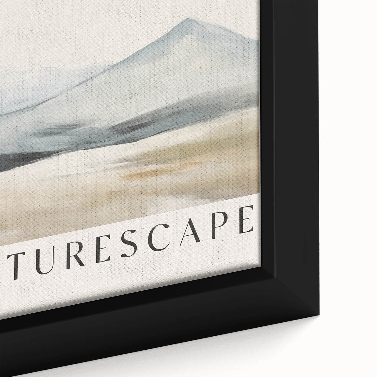 Minimalist Naturescape Wall Art – Clean Line Landscape for Modern Decor