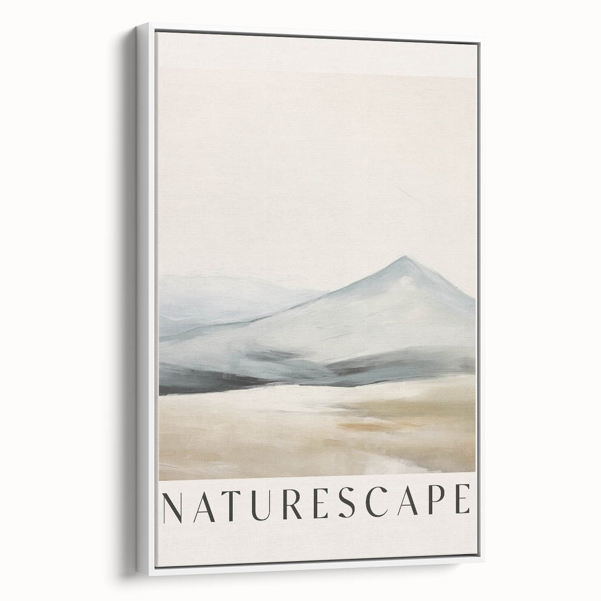 Minimalist Naturescape Wall Art – Clean Line Landscape for Modern Decor