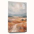 Minimalist Landscape Art – Abstract Nature Painting for Modern Decor