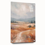 Minimalist Landscape Art – Abstract Nature Painting for Modern Decor