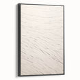 Abstract Minimalist Art – Flowing Line Pattern in Neutral Tones