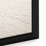 Abstract Minimalist Art – Flowing Line Pattern in Neutral Tones