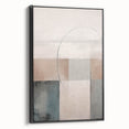 Minimalist Abstract Geometric Art – Soft Tones and Clean Lines
