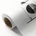 Modern Minimalist Wall Art - Geometric Black and White Abstract Art Print