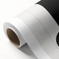 Minimalist Geometric Wall Art - Bold Black and White Abstract Design