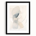 Minimalist Abstract Wall Art - Soft Curved Lines in Neutral Hues