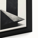 Minimalist Wall Art – Modern Black Geometric Shapes for Simple Home Decor