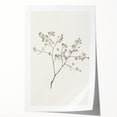 Minimalist Botanical Art Print: Simple Nature-Inspired Wall Art in Neutral Tones