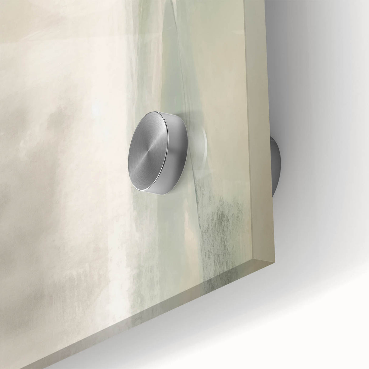 Minimalist Abstract Art: Soft Neutral Tones with Subtle Gradient
