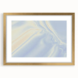 Soft Blue Gradient Nature-Inspired Wall Art with Subtle Textures