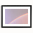 Rainbow Gradient Nature-Inspired Abstract Wall Art with Soft Tones