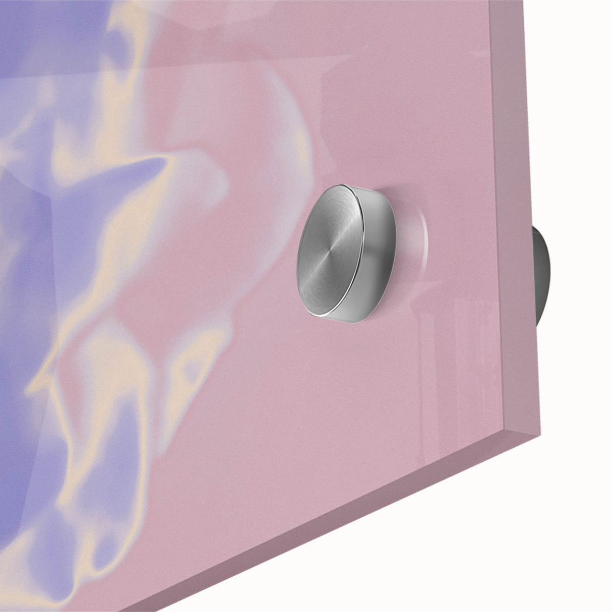 Abstract Nature-Inspired Gradient Flower Art with Soft Pastel Hues