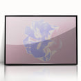Abstract Nature-Inspired Gradient Flower Art with Soft Pastel Hues