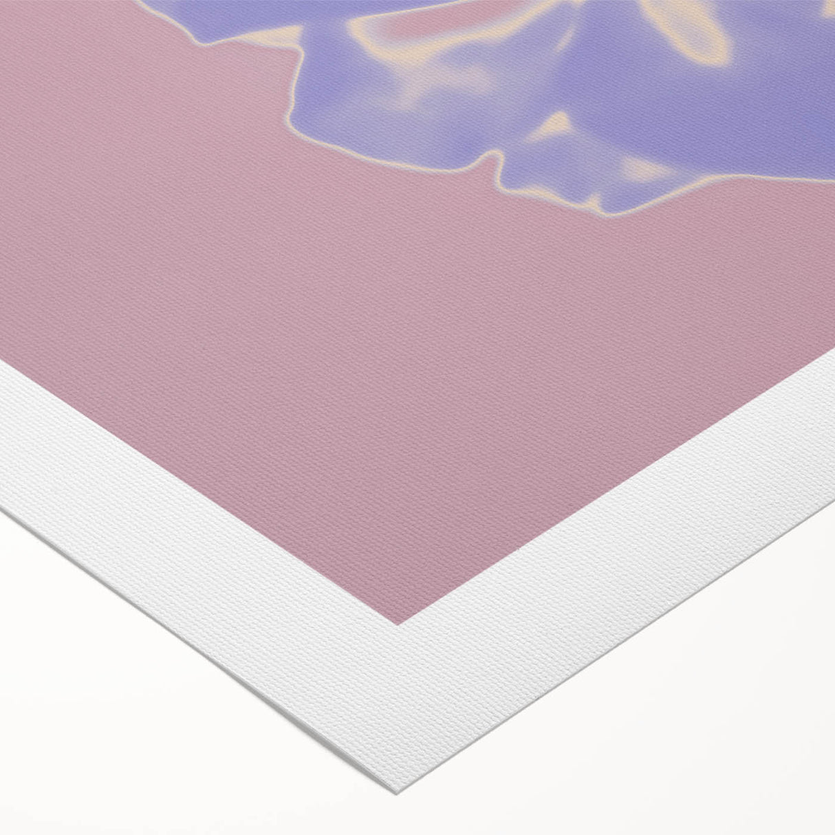 Abstract Nature-Inspired Gradient Flower Art with Soft Pastel Hues
