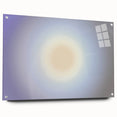 Nature-Inspired Abstract Gradient Wall Art with Soft Sunburst Tones