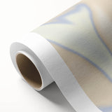 Abstract Nature-Inspired Gradient Wall Art with Beige and Blue Hues
