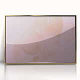 Nature-Inspired Abstract Floral Gradient Art with Soft Pink Tones