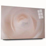 Nature-Inspired Abstract Swirl Wall Art with Soft Beige and White Hues