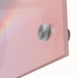 Pastel Gradient Wall Art with Subtle Rainbow Effect and Grainy Texture