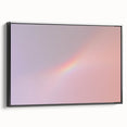 Pastel Gradient Wall Art with Subtle Rainbow Effect and Grainy Texture