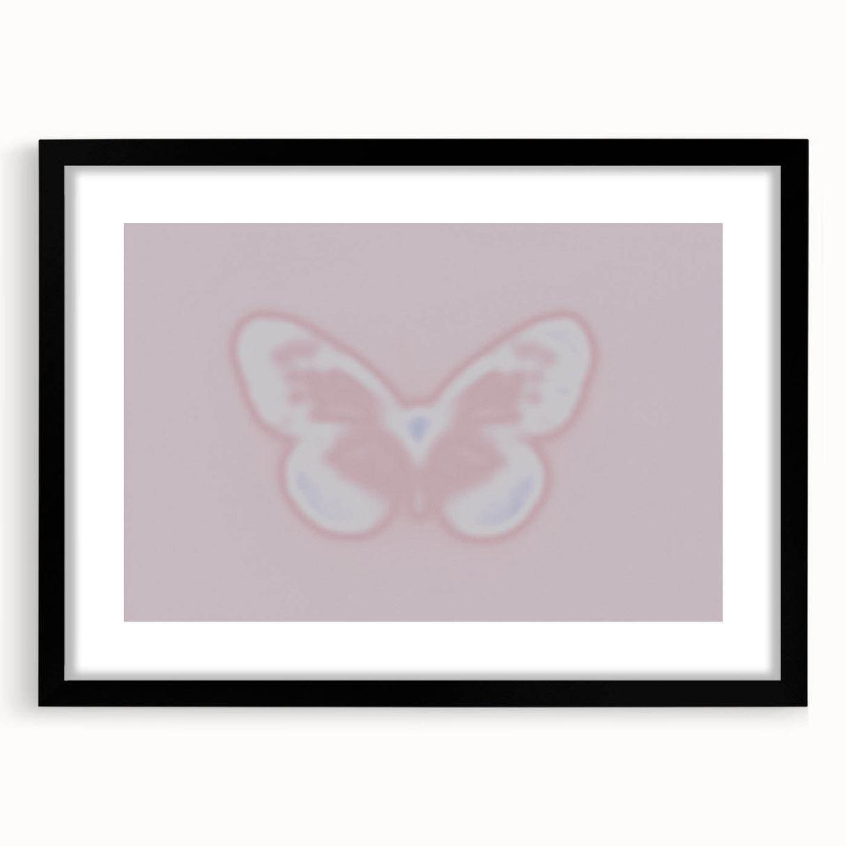 Pastel Gradient Butterfly Art | Nature-Inspired Abstract Wall Décor