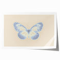 Nature-Inspired Gradient Butterfly Art | Abstract Textured Wall Décor