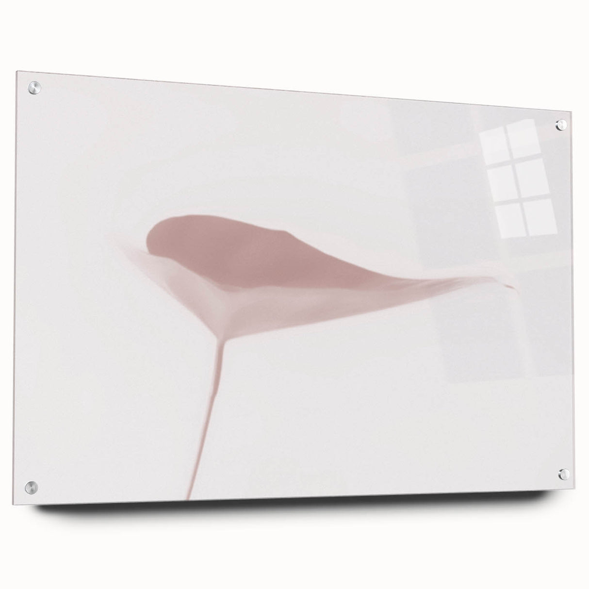 Nature-Inspired Abstract Leaf Art | Soft Grainy Gradient Canvas