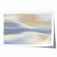 Abstract Ocean-Inspired Gradient Art | Textured Coastal Wall Décor