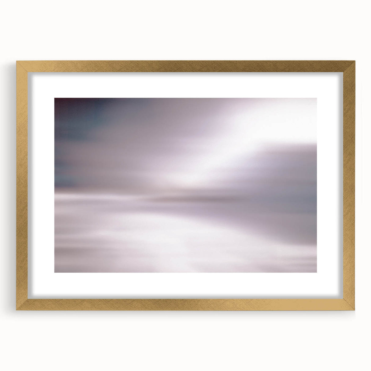 Nature-Inspired Abstract Sky Art | Soft Gradient Textured Canvas Décor