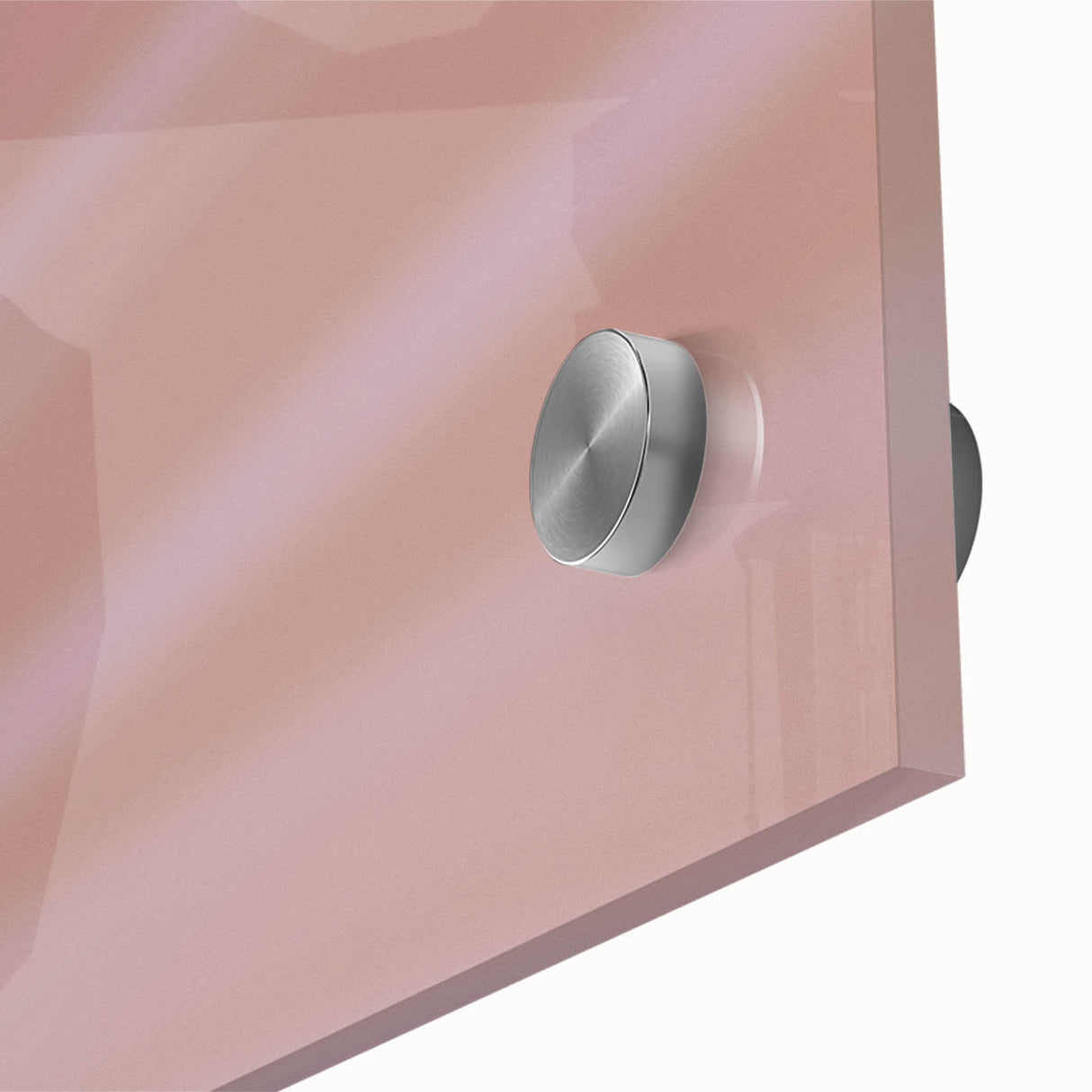 Abstract Nature-Inspired Pink Gradient Art | Soft Textured Wall Décor