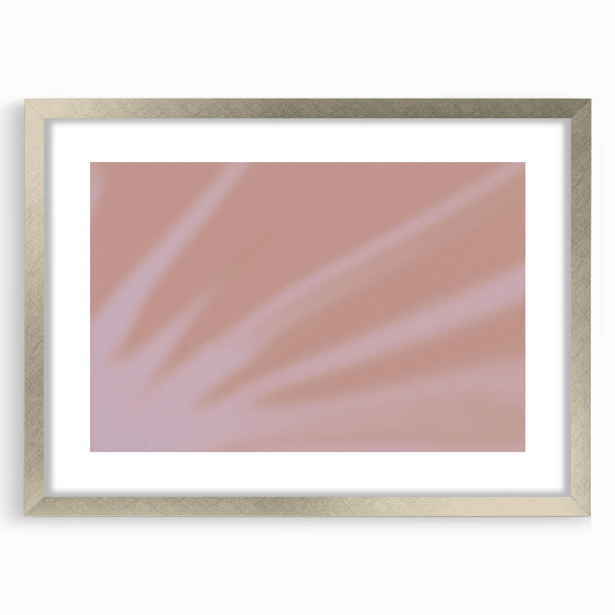Abstract Nature-Inspired Pink Gradient Art | Soft Textured Wall Décor