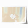 Abstract Nature-Inspired Beige Gradient Art | Soft Textured Wall Décor